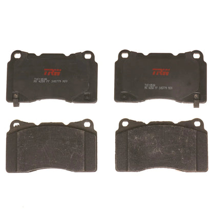 Set of 4 Disc Brake Pads for Hyundai Genesis Coupe (2010–2016)