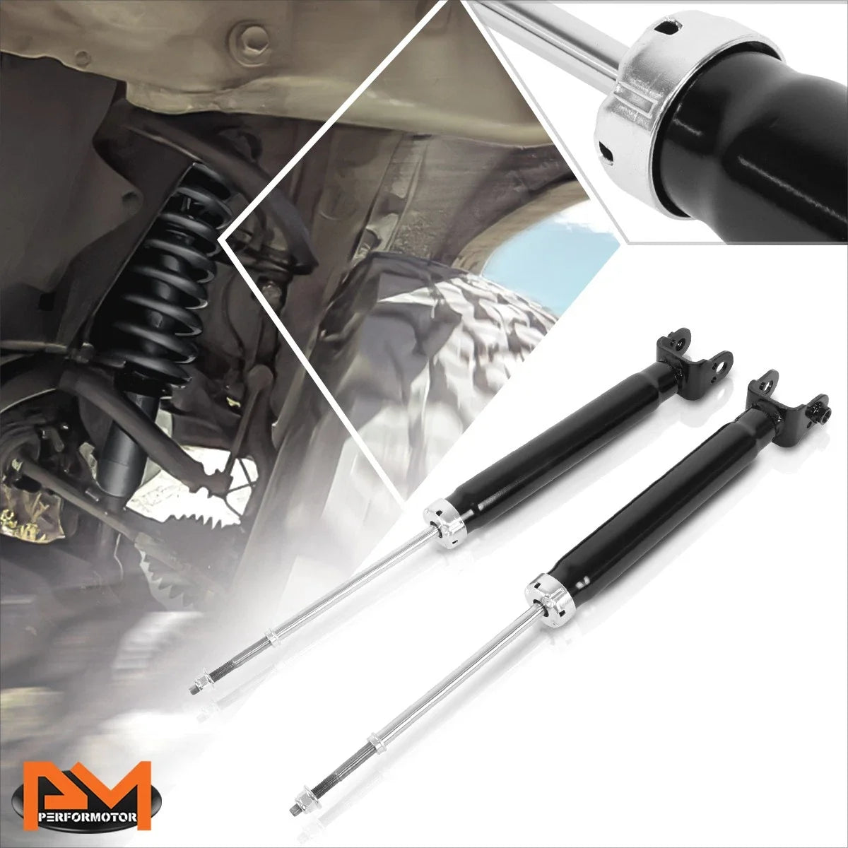 Set of 2 Shock Absorbers for Nissan Maxima (2004–2008)