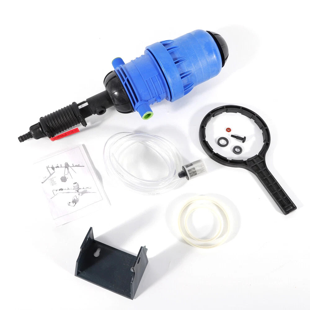 Automatic Fertilizer Injector for Water Powered Chemical Dosing