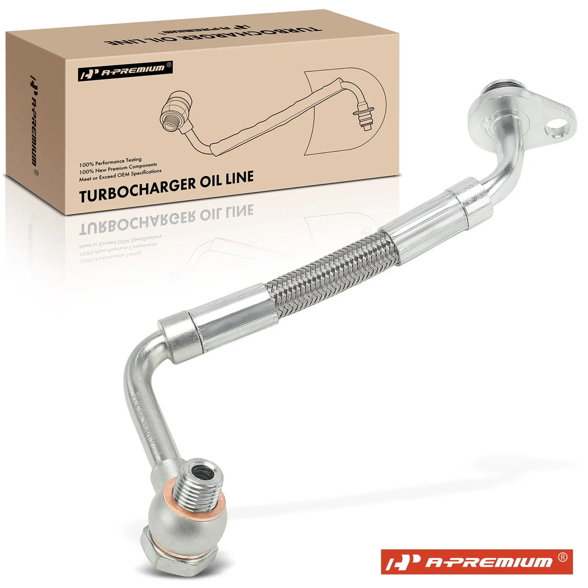 Turbo Water Return Tube for Dodge Dart (2013–2016) Fiat 500 (2012–2019)