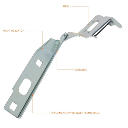 OE Style Steel Hood Hinge for Audi A4 (2009–2016)
