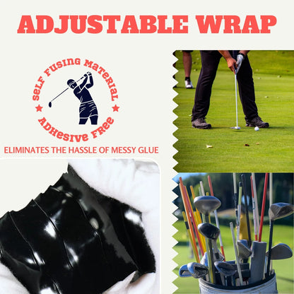 Golf Grip Wrapping Tape for Golf Clubs - Black