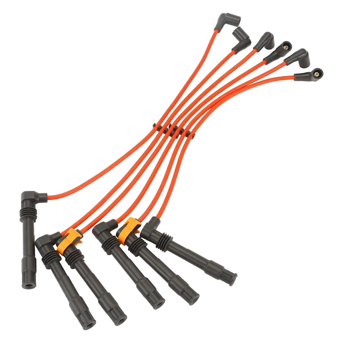 Set of 6 Spark Plug Wires for VW Passat Audi A4 A6 (1998–2001) 18036502, 6716165, 57055