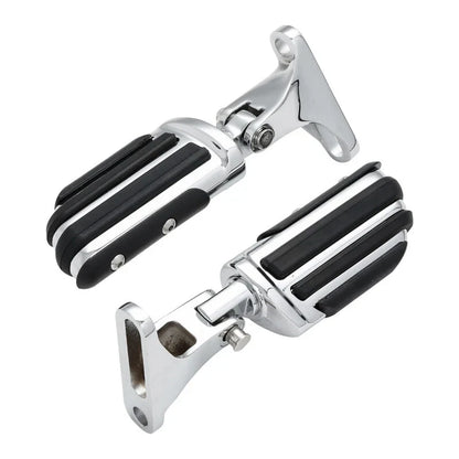 Chrome Passenger Footpeg Pegs for Harley Street Road Glide (1993–2025)