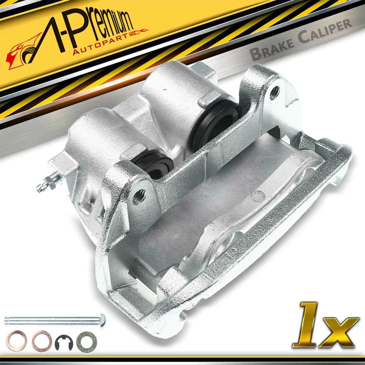 Front Right Brake Caliper with Bracket for Ford Mustang (1999–2001) F4ZZ2B292A, XR3Z2B120BA, 18-B4766