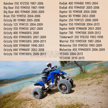 Steering Stem Bushings Kit for Yamaha Grizzly Kodiak Wolverine Raptor Big Bear (1UY-23812-00-00)