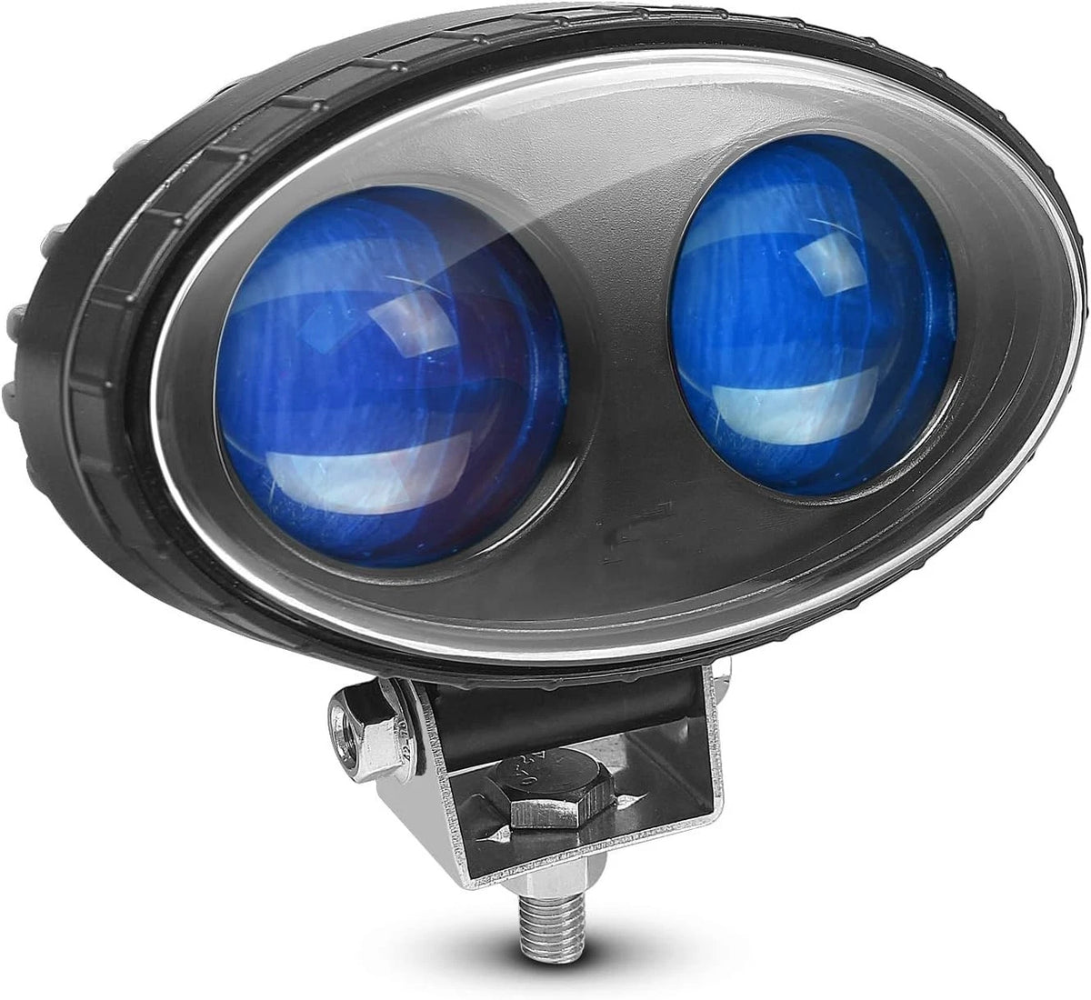 5.5" 8W 10V-80V Blue LED Forklift Safety Light for