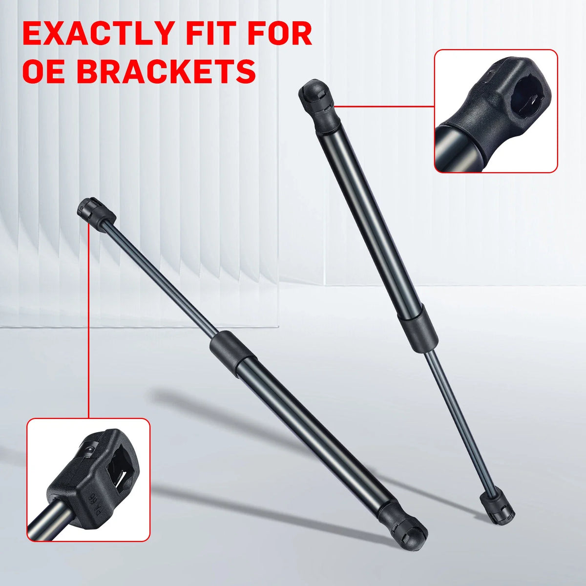 Gas Struts for Truck Pickup Topper Door Cap Canopy (200N) (16")