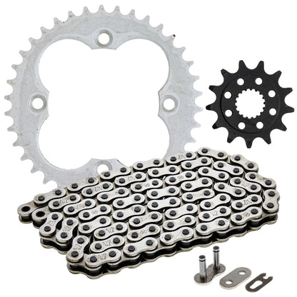 Sprocket Chain Set 13/38 Tooth for Honda TRX450R TRX450ER (2004–2009) MK1003846, 519-KCS0318K-K001