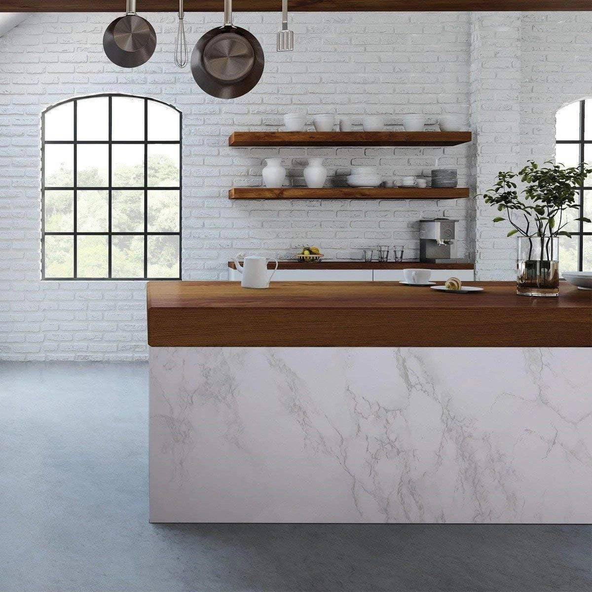 Marble Peel and Stick Wallpaper for Old Furniture (Self Adhesive)