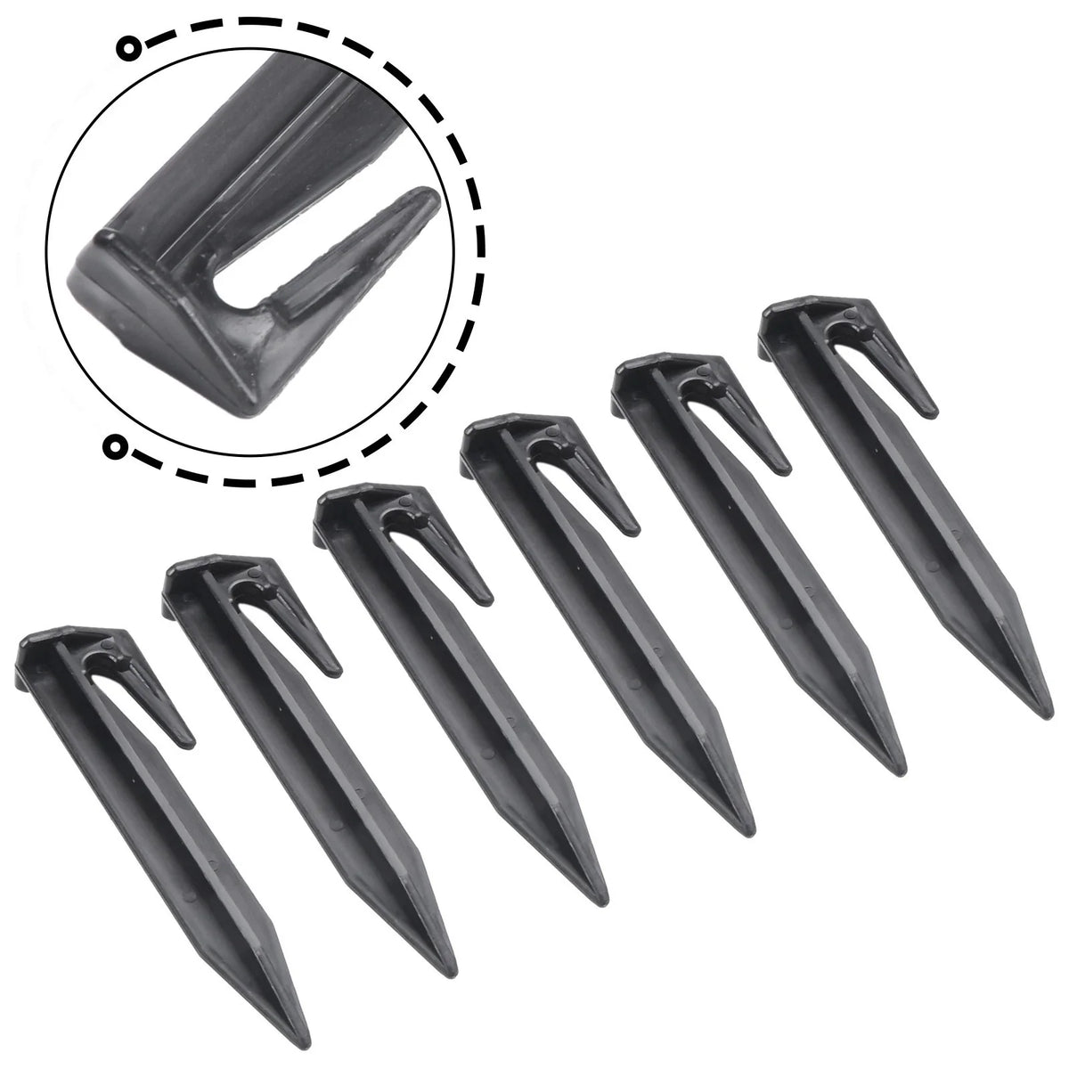 Set of 4 Boundary Pegs for Lawn Mower (Quick Installation)