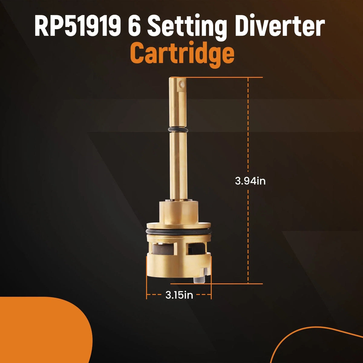 Shower Valve RP51919 for Delta R10000, R11000 (Bathroom)