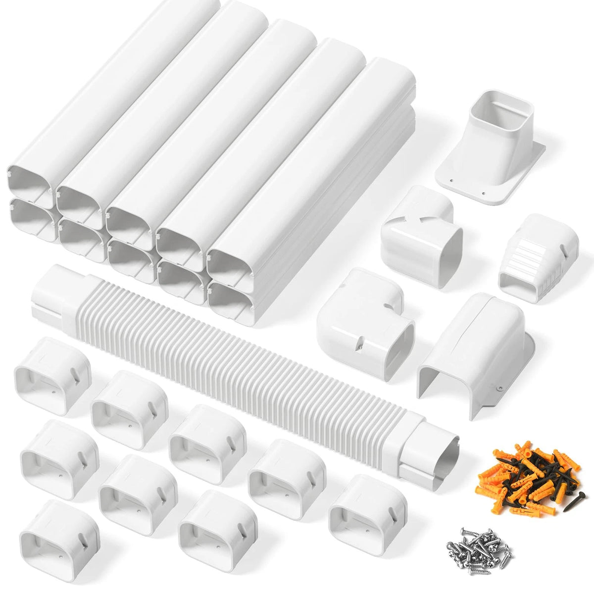3" x 16Ft Line Set Cover Kit for