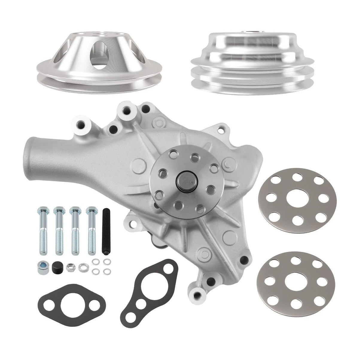 Water Pump with Pulley for Small Block Chevy 283 305 350 (1969–1987)