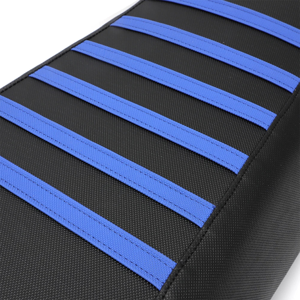 Seat Cover for Yamaha Blaster 200 YFS200 (1988–2006) Black with Blue Ribs