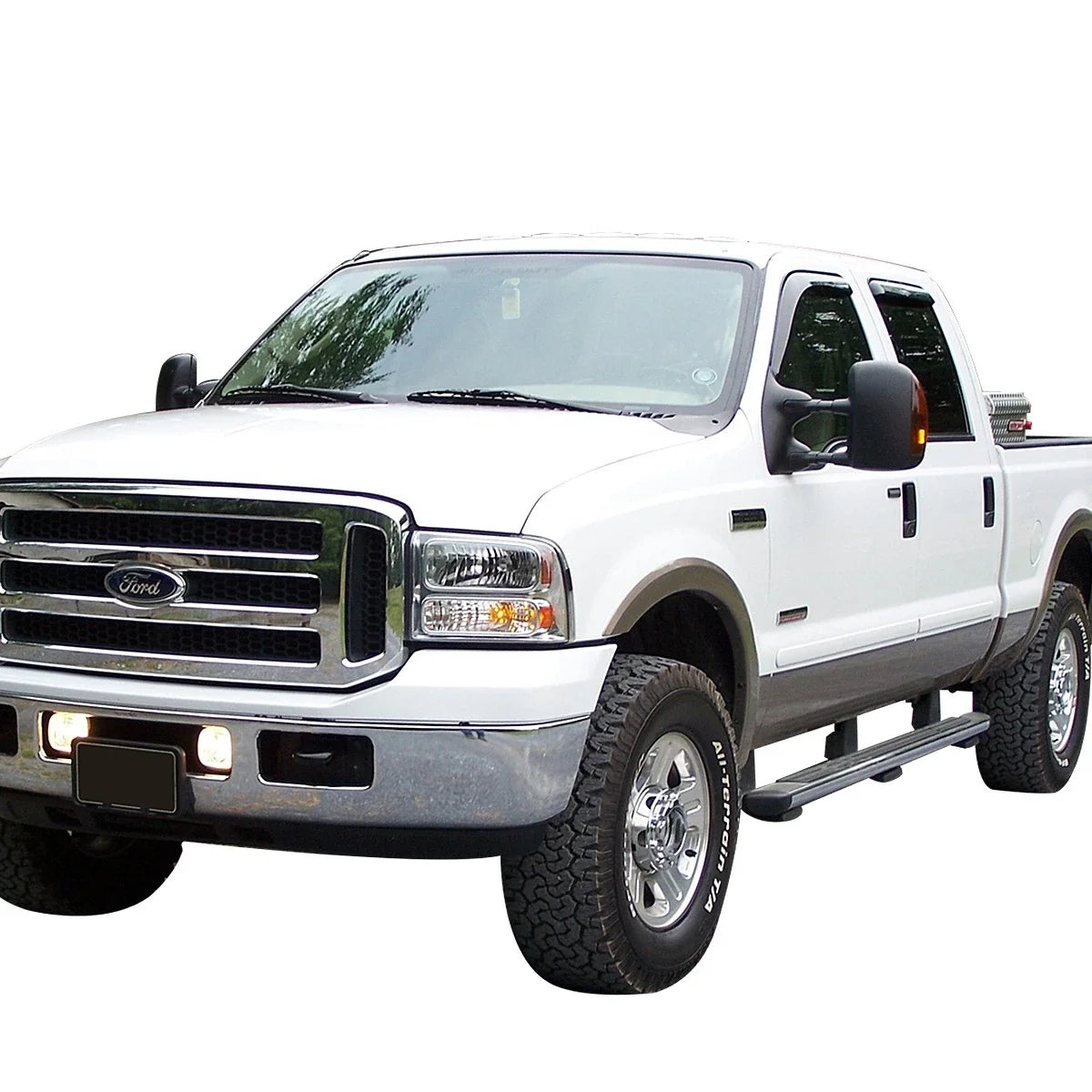 Set of 2 Power Heated LED Signal Light Towing Mirrors for Super Duty (1999–2007)