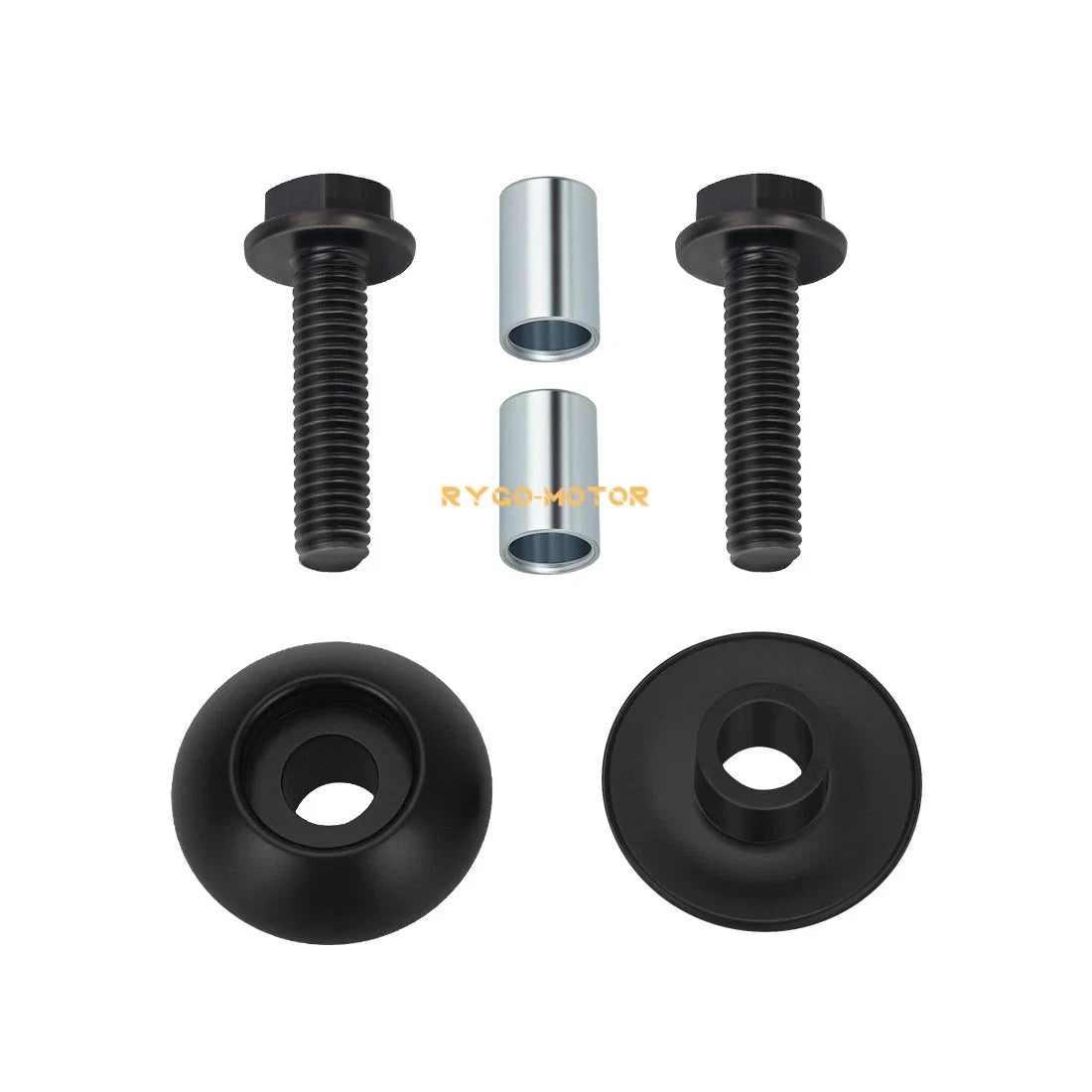Handle Bar End Guard w/ Screw Kit for Honda Sportrax 250 TRX250EX (2001–2007)