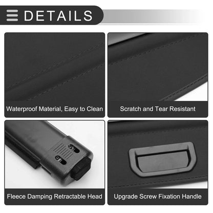 Retractable Cargo Cover for Honda CR-V (2007–2011) Gloss Black