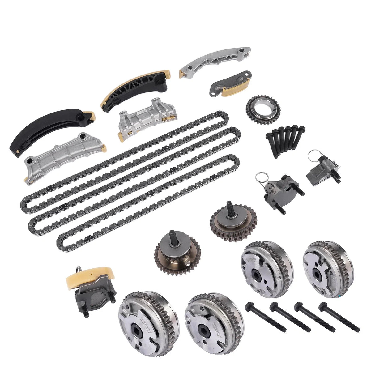 Engine Timing Chain Kit for Chevy Impala, GMC, Cadillac, Pontiac G6 G8 V6 3.0L 3.6L (2006–2015)