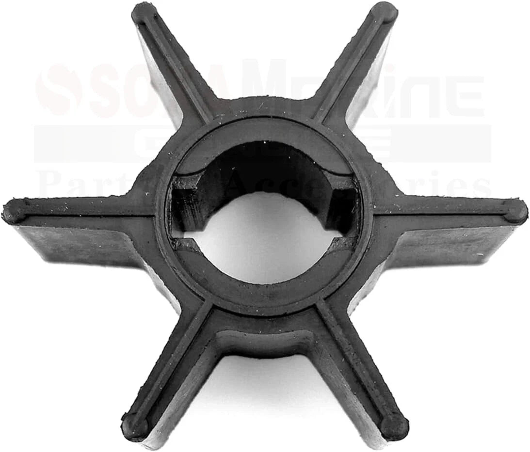 Water Pump Impeller & Key for Johnson Evinrude 2HP 2.3HP 3HP 3.3HP (N/A)