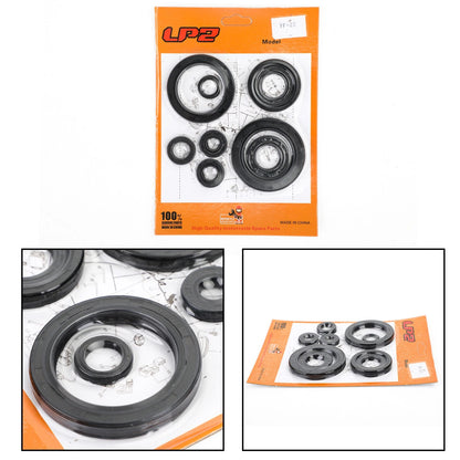 9pcs Engine Oil Seal Kit for Honda CRF450X CRF 450 (2005–2009, 2012–2017) M564-A027