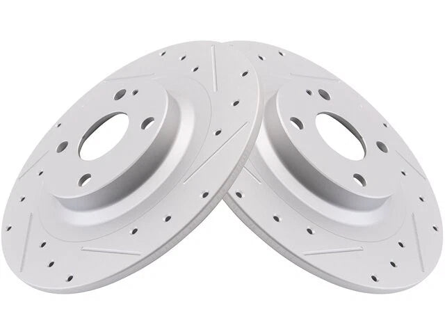 Set of 2 Rear Brake Rotors for Fiat 124 Spider (2017–2020) 25246GTFC