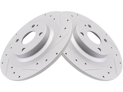 Set of 2 Rear Brake Rotors for Fiat 124 Spider (2017–2020) 25246GTFC