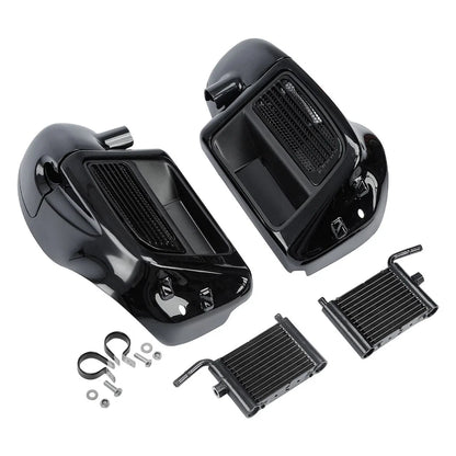 Lower Vented Fairings Radiators Engine Guard Bar for Harley Touring (2014–2024)