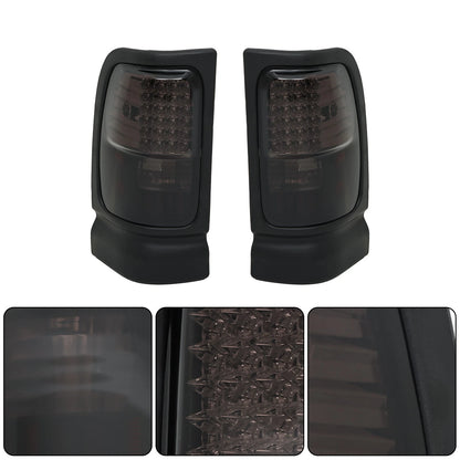 Pair LED Tail Lights for Dodge Ram Truck (1994–2001) 5EK45PGFAC, 5EK45GW7AC, 5EK44PGFAC, 5EK44GW7AC