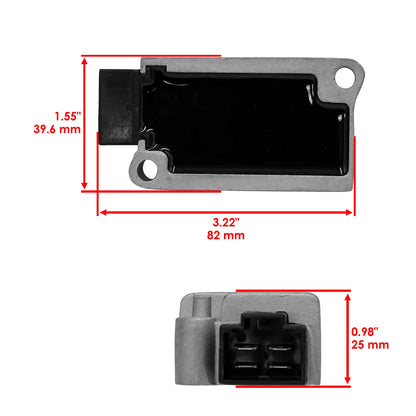 Regulator Rectifier for Kawasaki Eliminator 125 (2001–2007, 2009) VR6829RR156HS, 210661108
