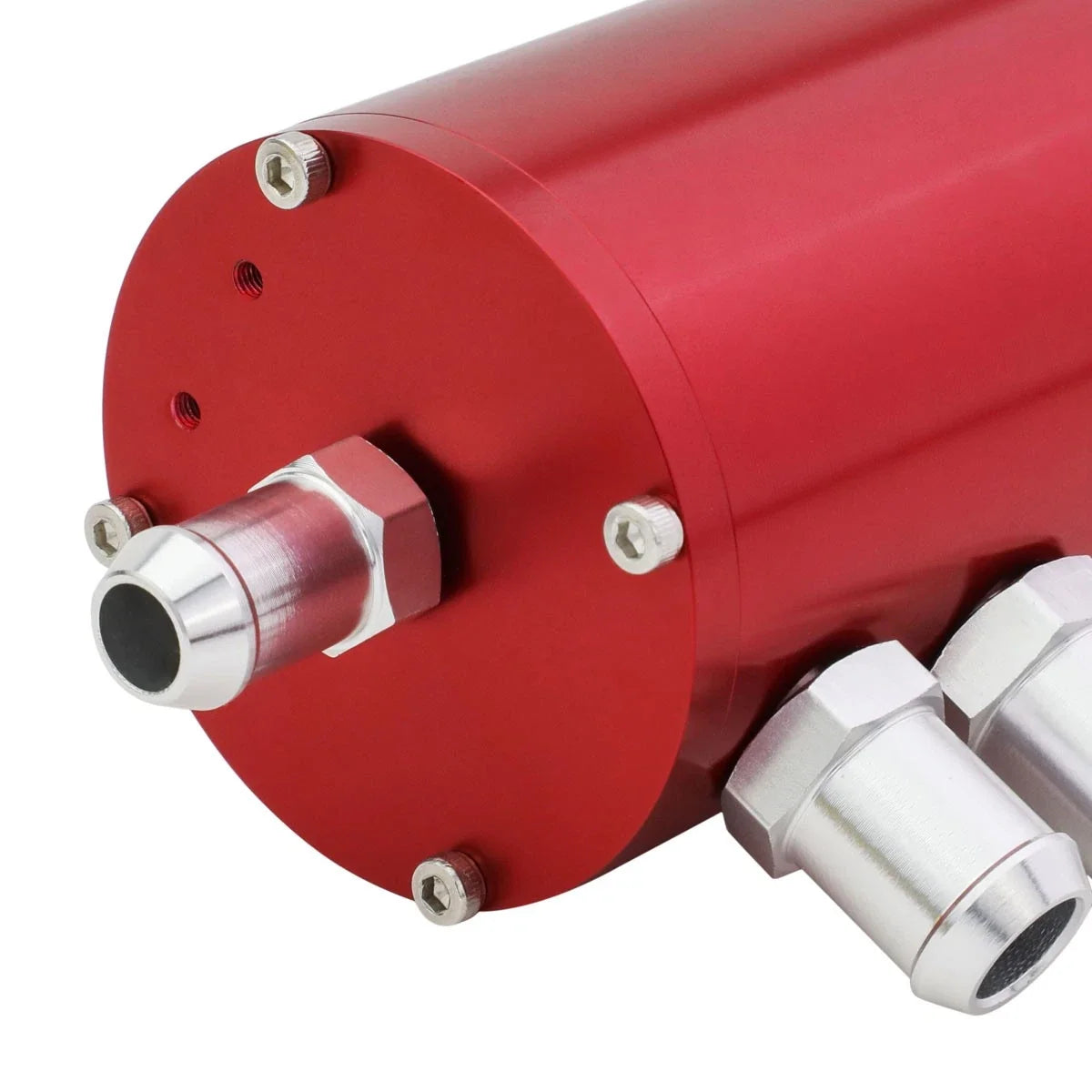 Aluminum Engine Catch Reservoir Breather Tank/Can w/Air Filter for