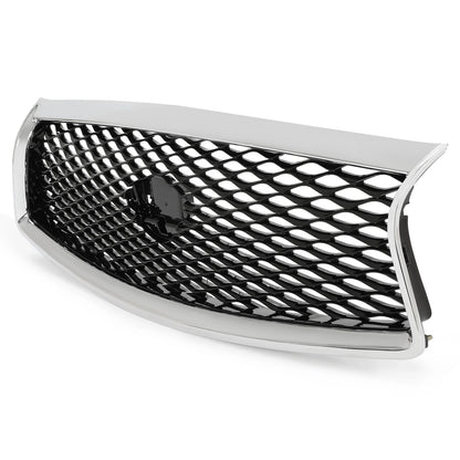 Chrome Front Bumper Grille for Infiniti Q50 (2014–2017) 62310-4HB1B, IN1200119, 62310-4HB1A