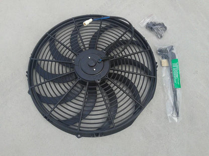 2 Row Aluminum Radiator + Fan for Austin Rover Mini Cooper (1992-1997)