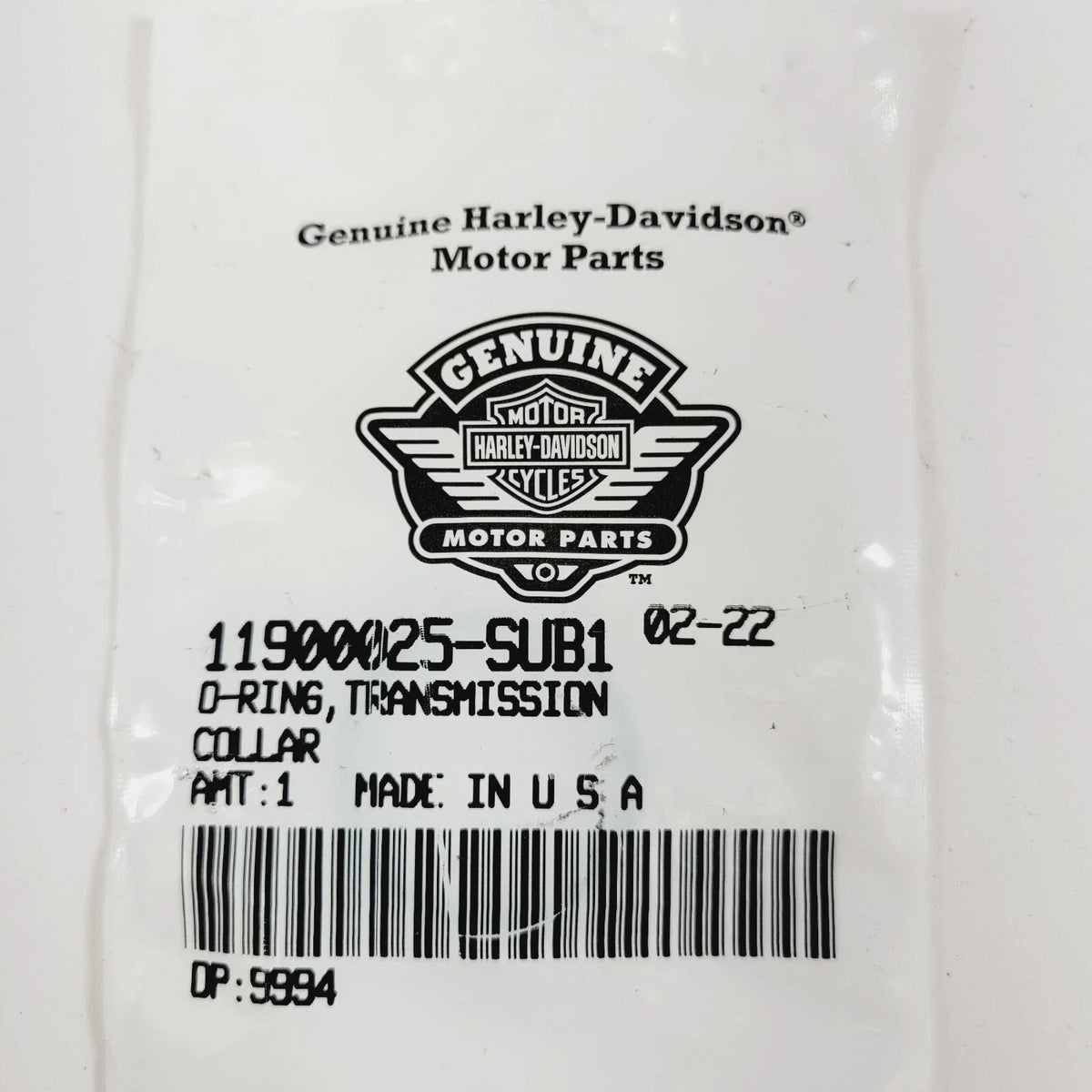 O-Ring Transmission Collar for Harley-Davidson (11900025-SUB1)