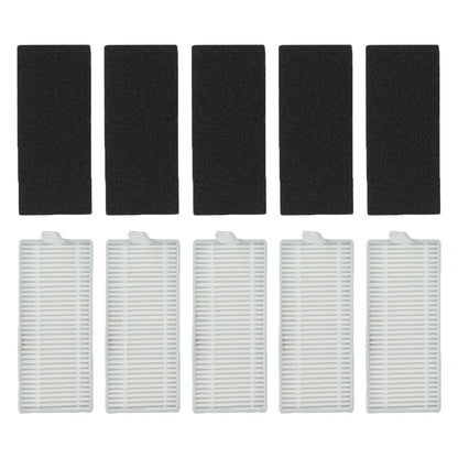 Set of 5 Hepa Filters for Medion X20 (Compatible)