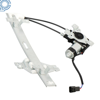 Pair Rear Window Regulator w/ Motor for Buick Regal Century (1997–2004) Intrigue (1998–2002)