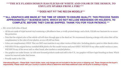 Decal Graphics Kit for Honda TRX680 Rincon (2006–2018)
