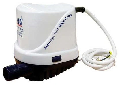 TMC Bilge Pump Auto Eye Series 1500 GPH 24V for Marine Applications