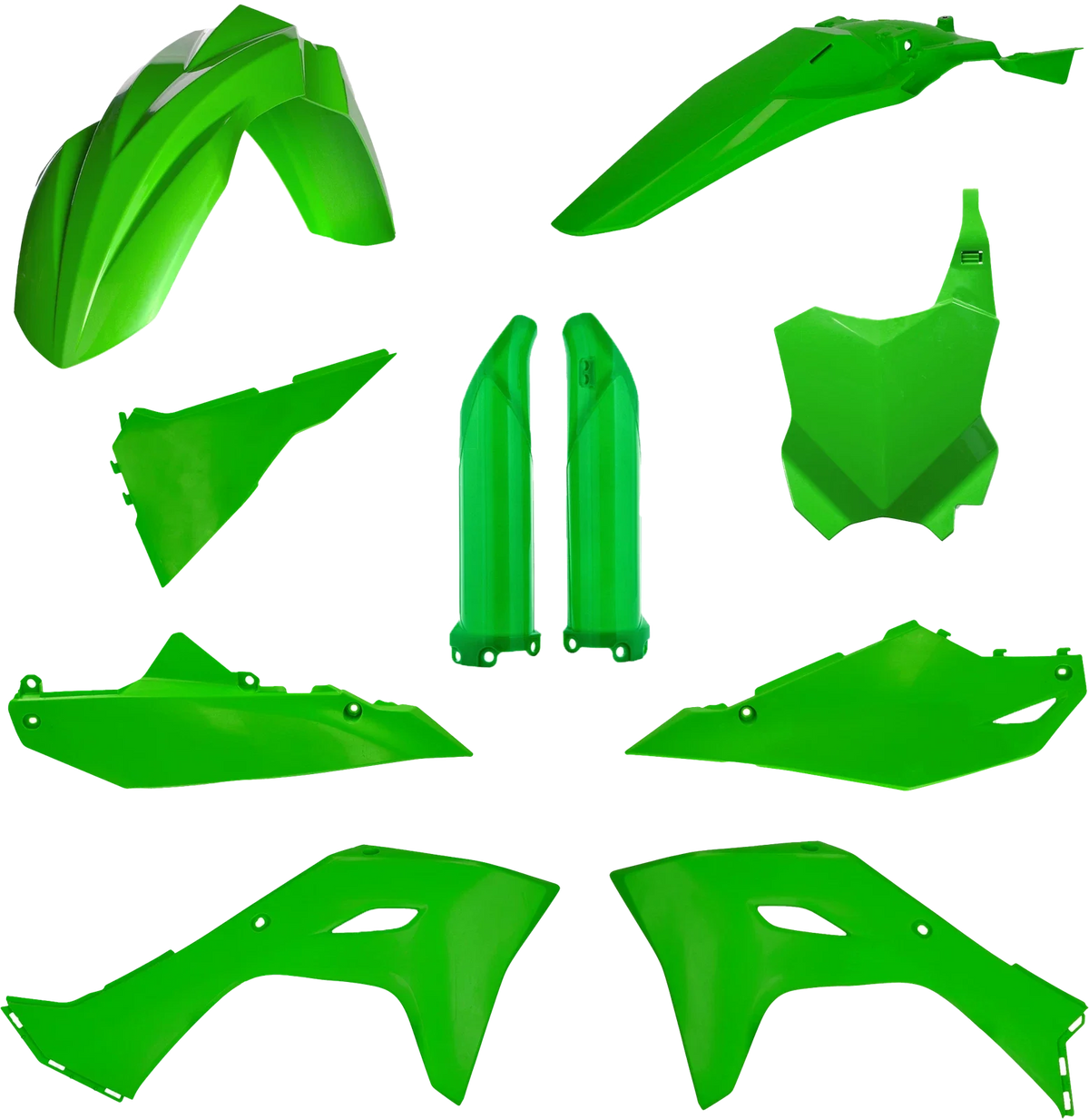 Full Plastic Kit for Kawasaki KX 24 (2024)