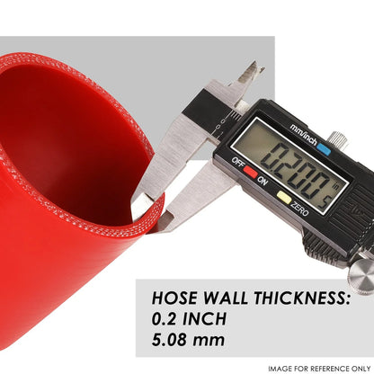 3" Turbo Intake Piping Silicone Coupler Hose for Universal Applications