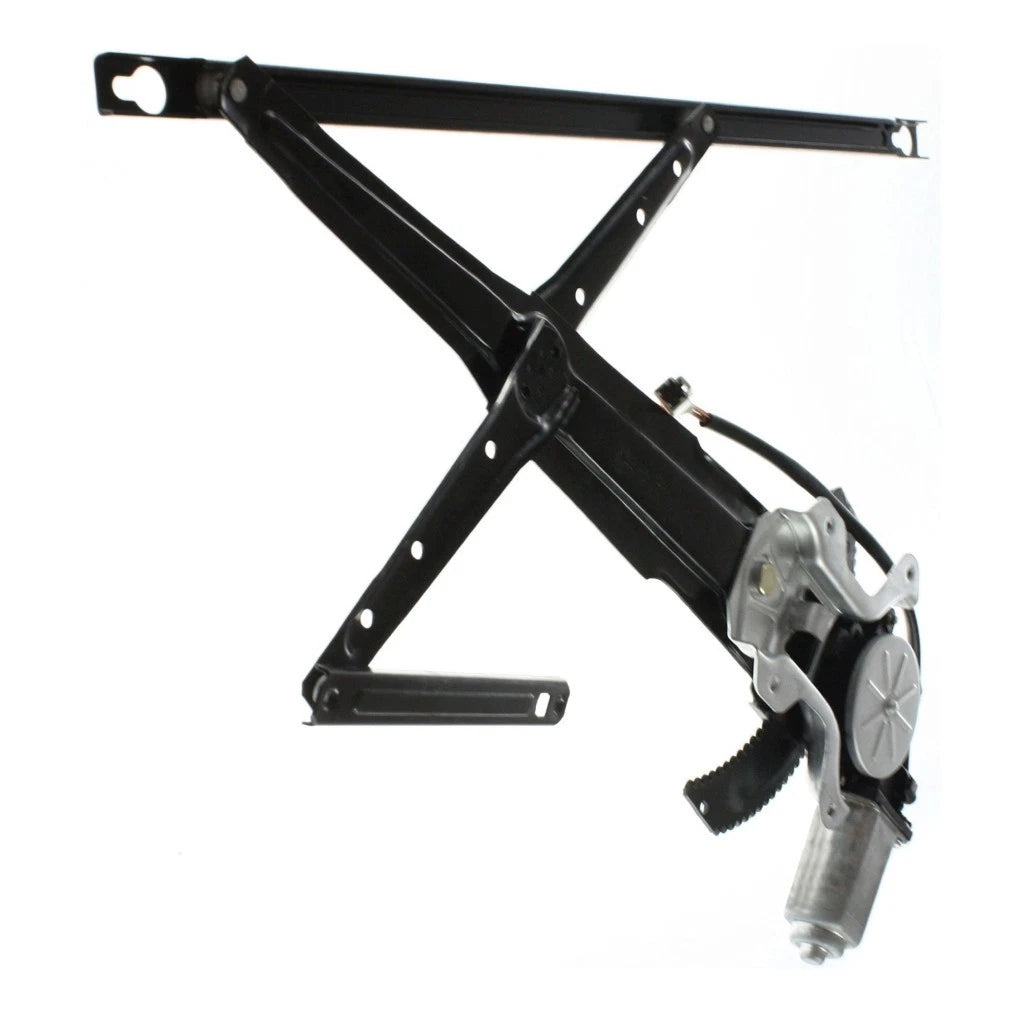Window Regulator for Honda Civic Coupe (1996–2000) - Passenger Side w/Motor, CLX-M0-USA-JH462905-CL360A70, HO1351159