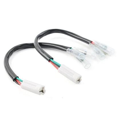 3-Wire Front Turn Signal Splitter Harness Y-Adapter for Yamaha R1/R3/R6/FZ07/FZ09 (2000–2023)