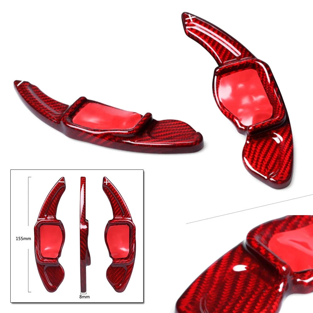 2X Steering Wheel Paddle Shift Extensions for VW MK5 MK6 R20 (2005–2014)