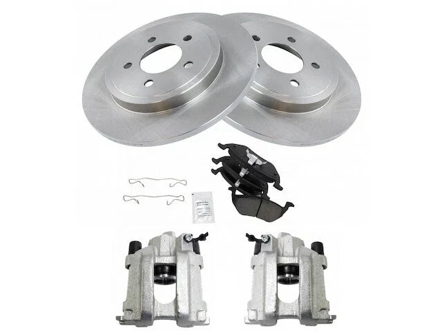 Rear Brake Pad Rotor and Caliper Set for Mazda Tribute (2005–2006, 2008) BN671JZ