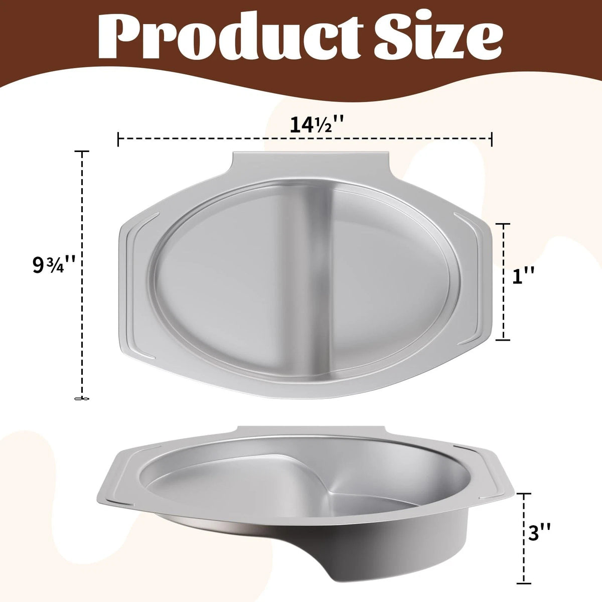 Water Bowl Replacement for Masterbuilt Small MB 30 (2015–2023)