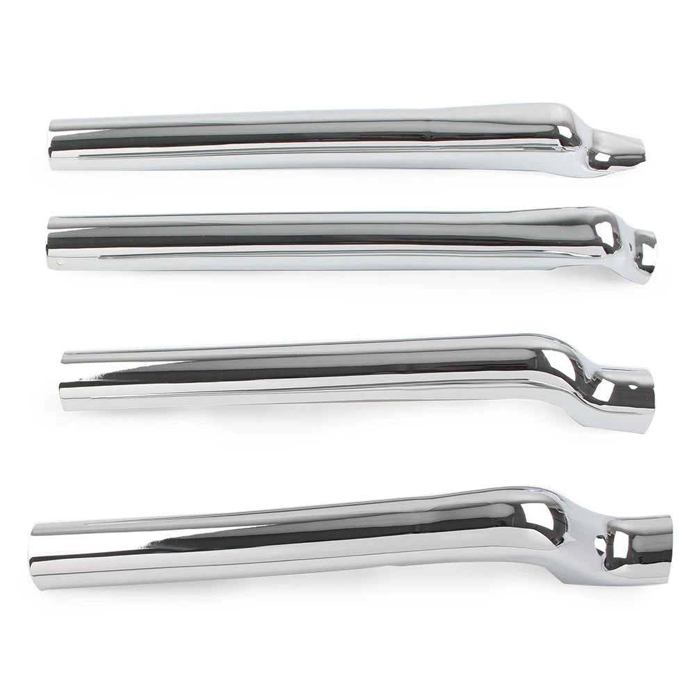 Chrome Rear Swingarm Tube Covers for Harley Heritage Softail Classic (2000–2017)
