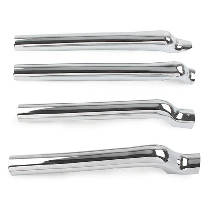 Chrome Rear Swingarm Tube Covers for Harley Heritage Softail Classic (2000–2017)