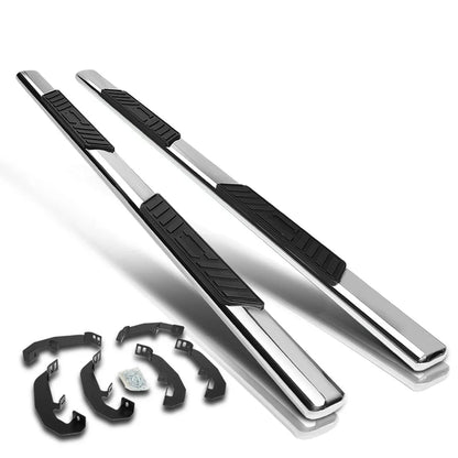 Set of 2 Oval Side Step Nerf Bars for Silverado/Sierra (2019–2021)