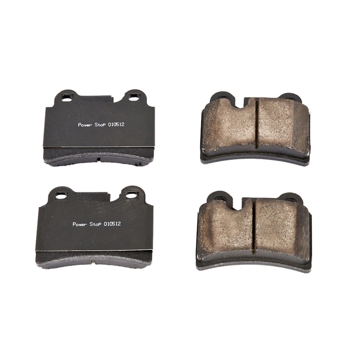 2X Powerstop Brake Pad Set Rear for Volkswagen Touareg (2006–2010) 16-1277, SSCP1277