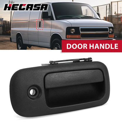 Passenger Outside Sliding Front RH Door Handle for Express Savana Van (1996–2009)